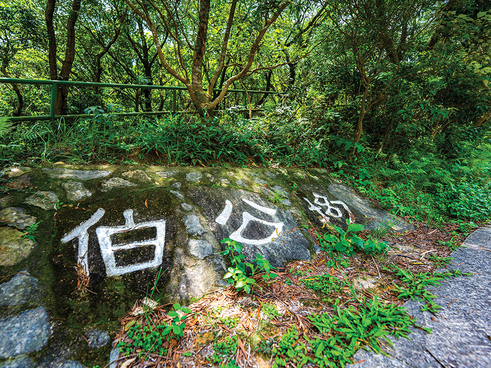 Pak Kung Au rock carving